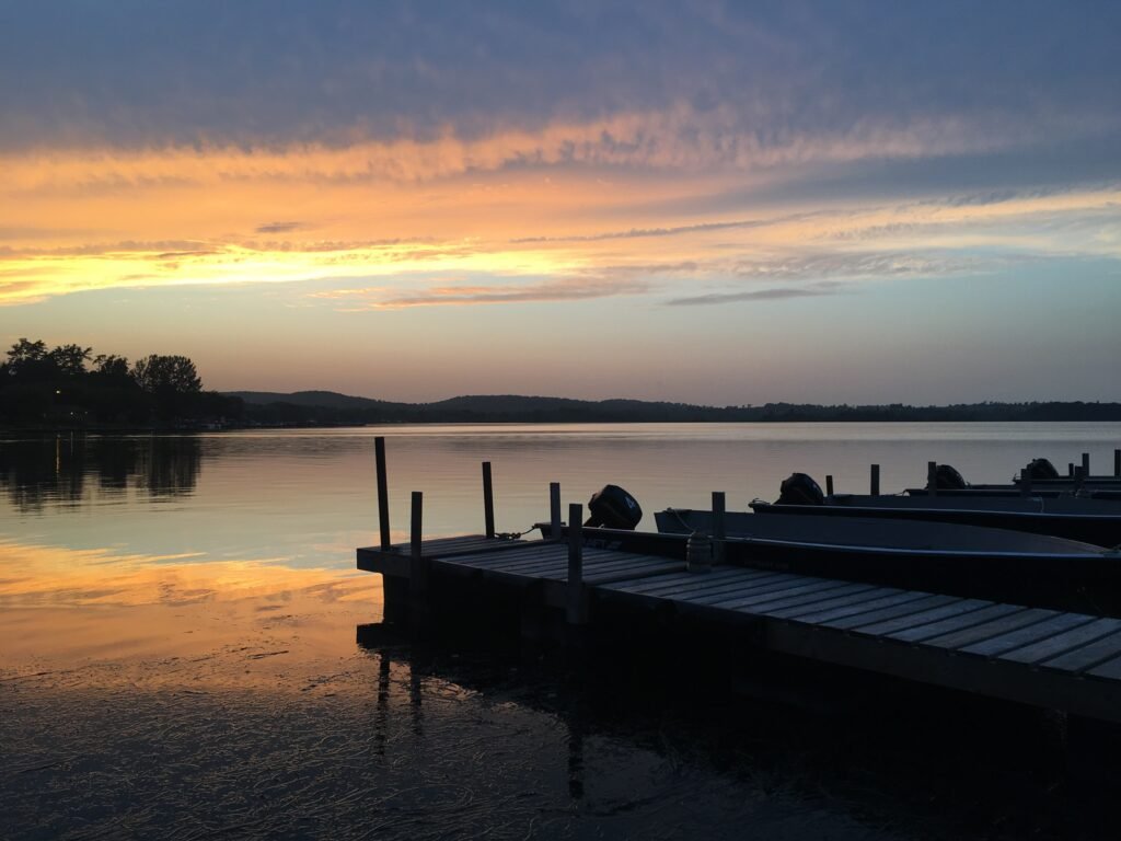 Rice Lake shoreline